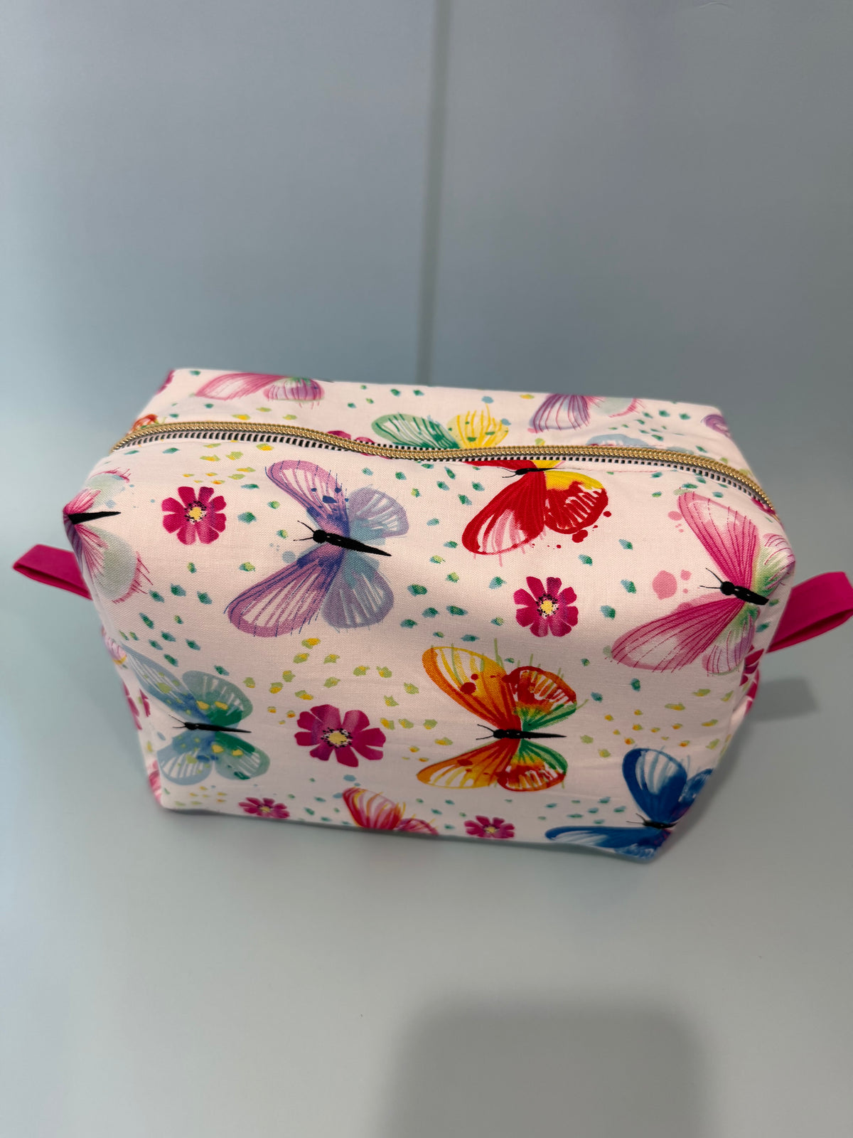 Bright Butterfly Cosmetic Bag