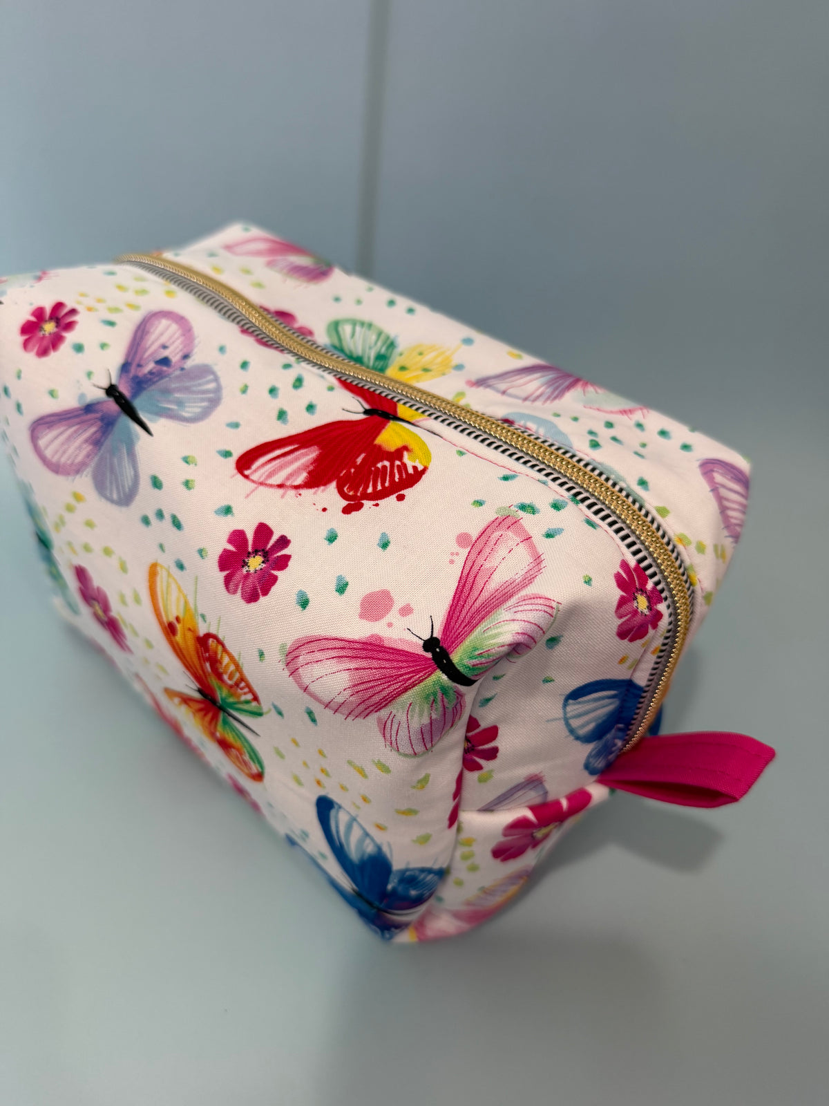Bright Butterfly Cosmetic Bag
