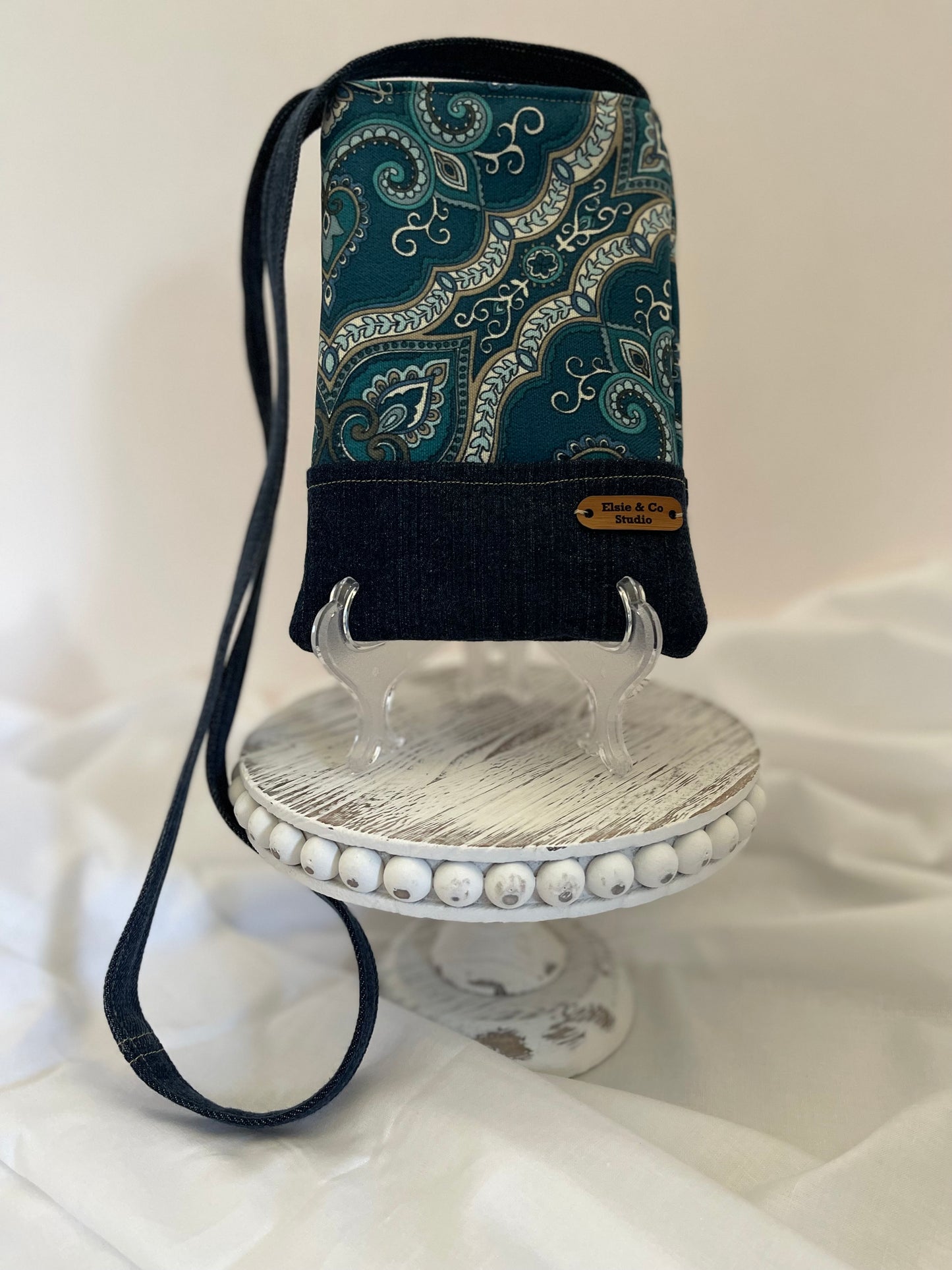 Upcycled Denim Crossbody Pouch