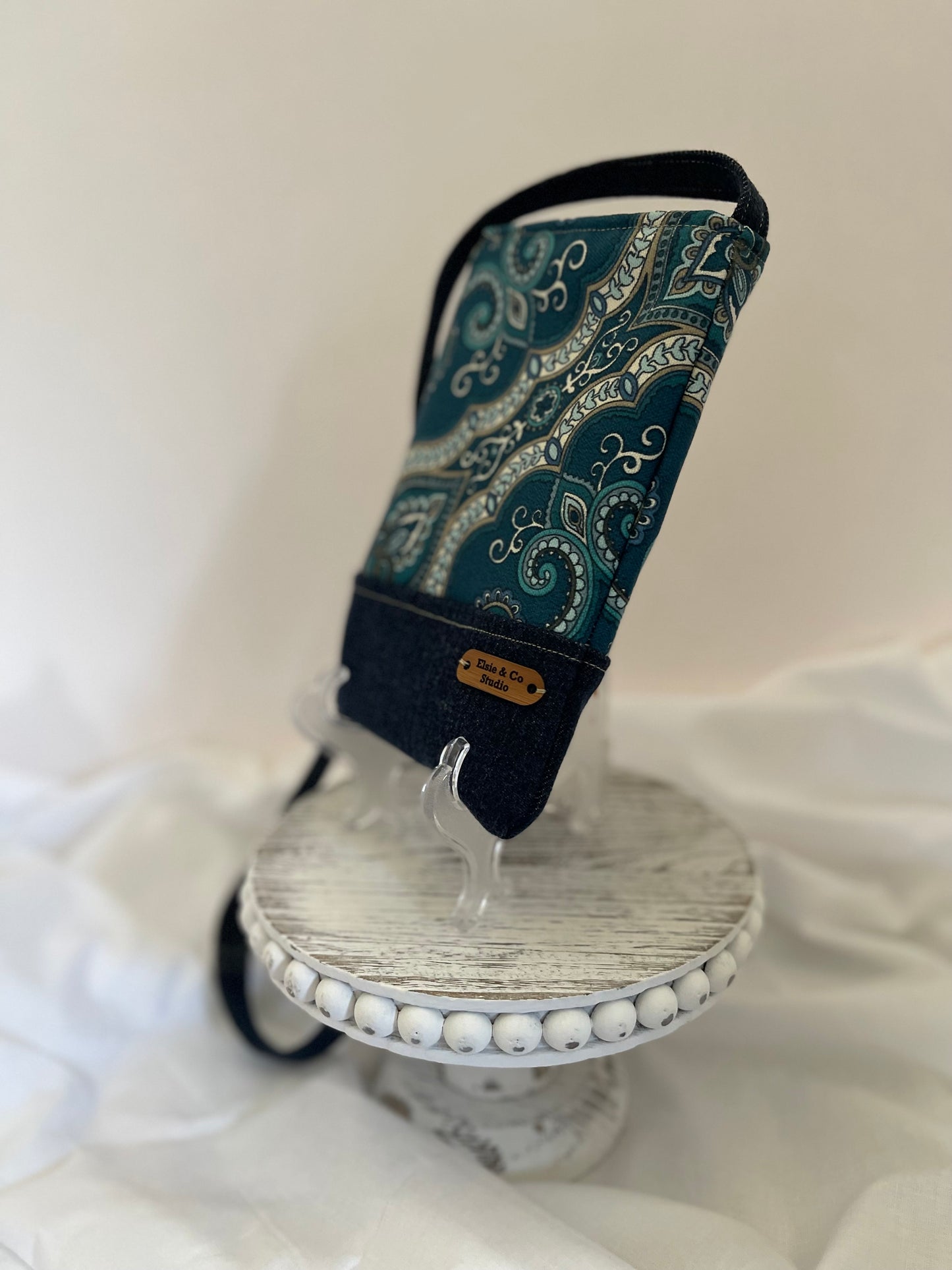 Upcycled Denim Crossbody Pouch