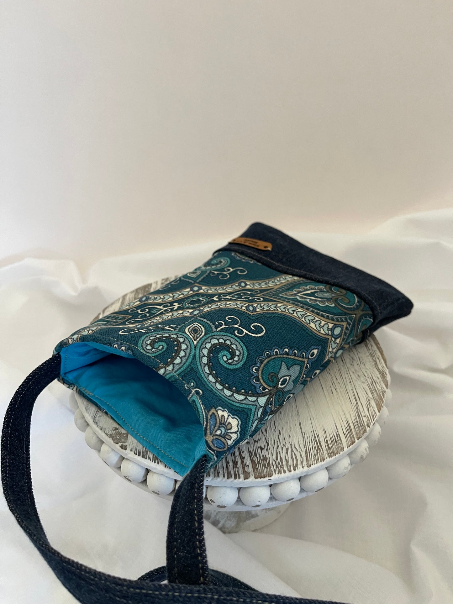 Upcycled Denim Crossbody Pouch