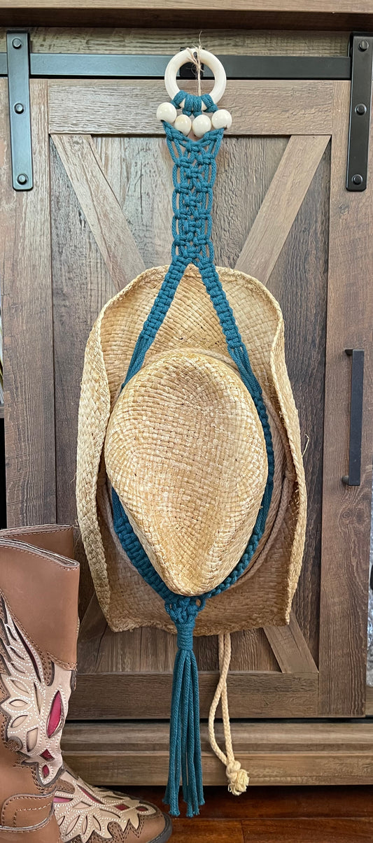 Macrame Hat Hanger