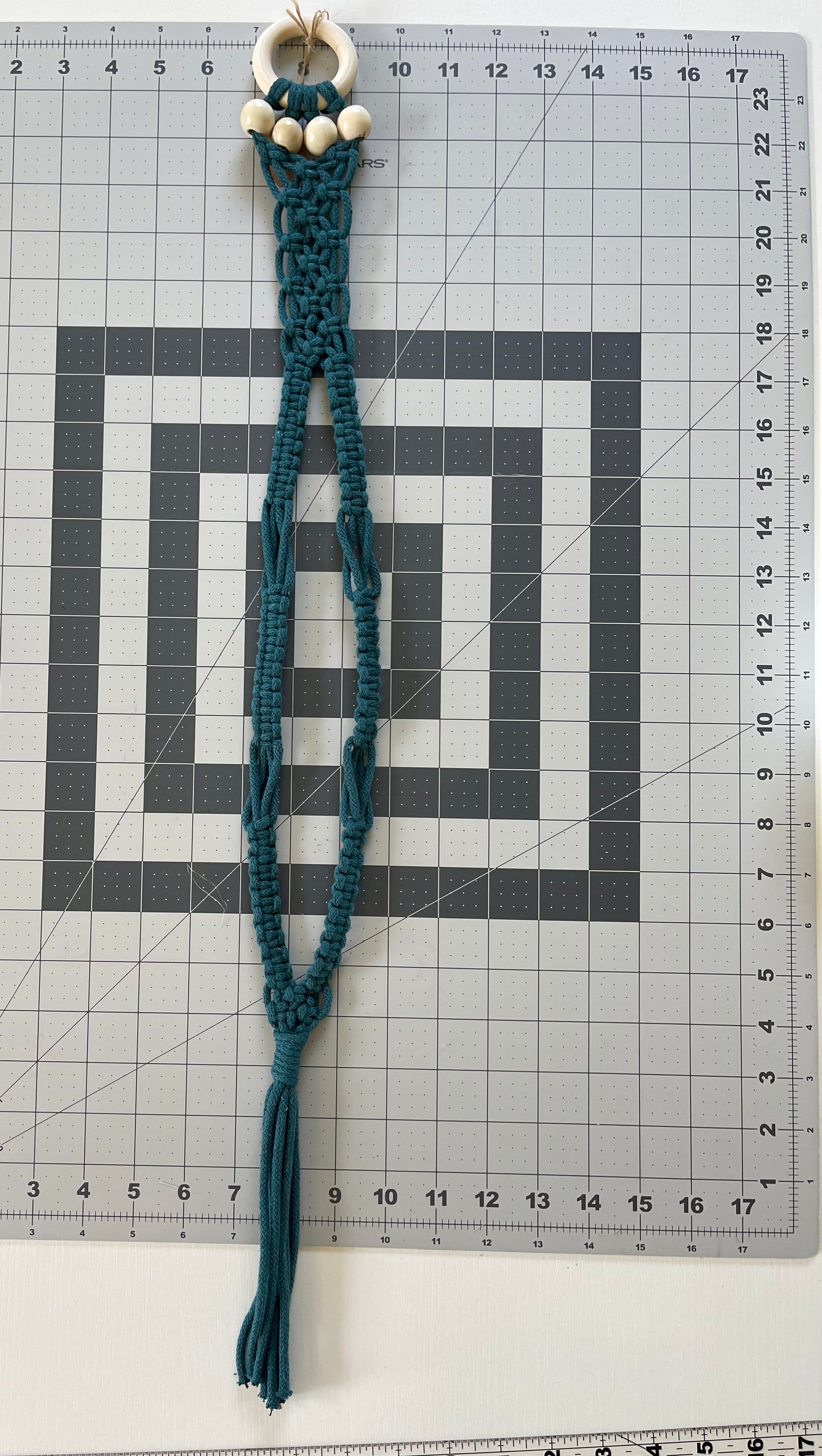 Macrame Hat Hanger