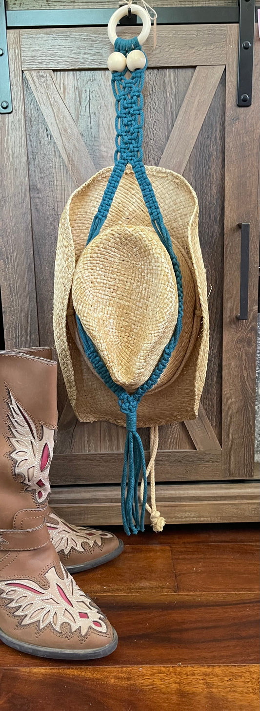 Macrame Hat Hanger