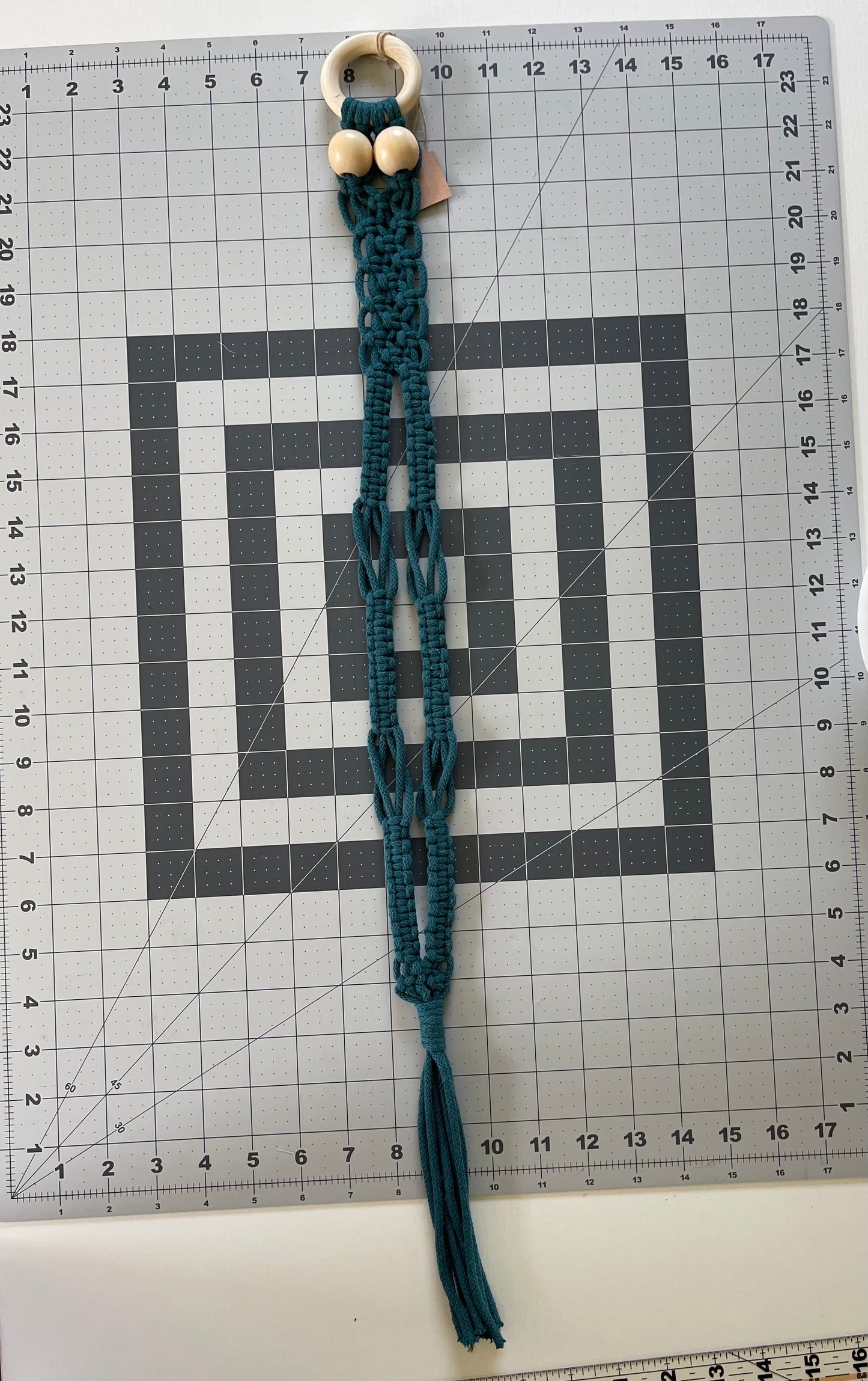 Macrame Hat Hanger