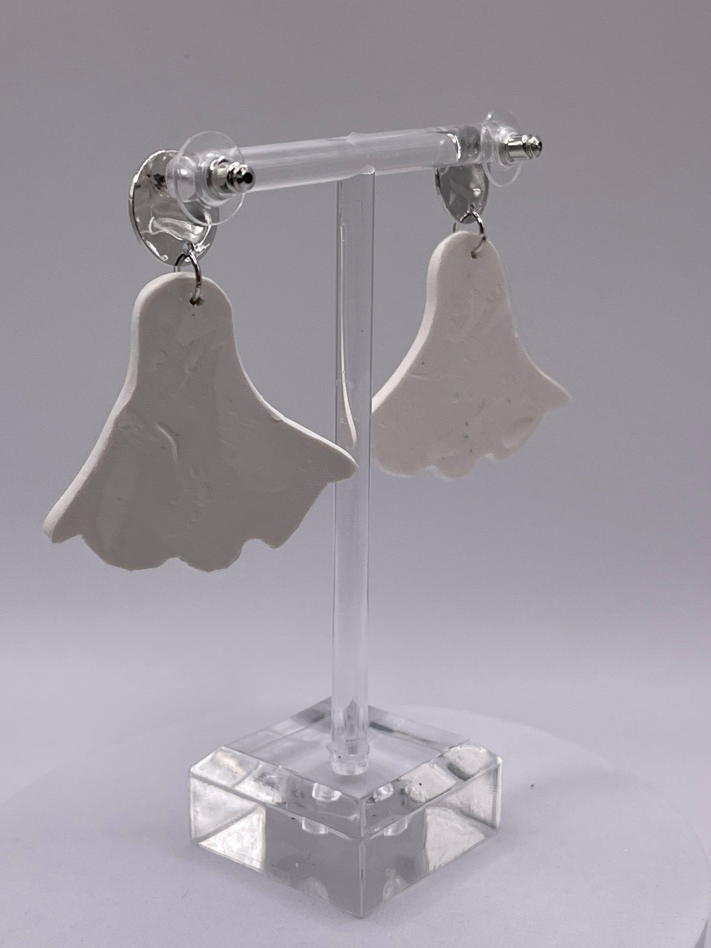 Halloween Ghost & Pumpkin Earrings