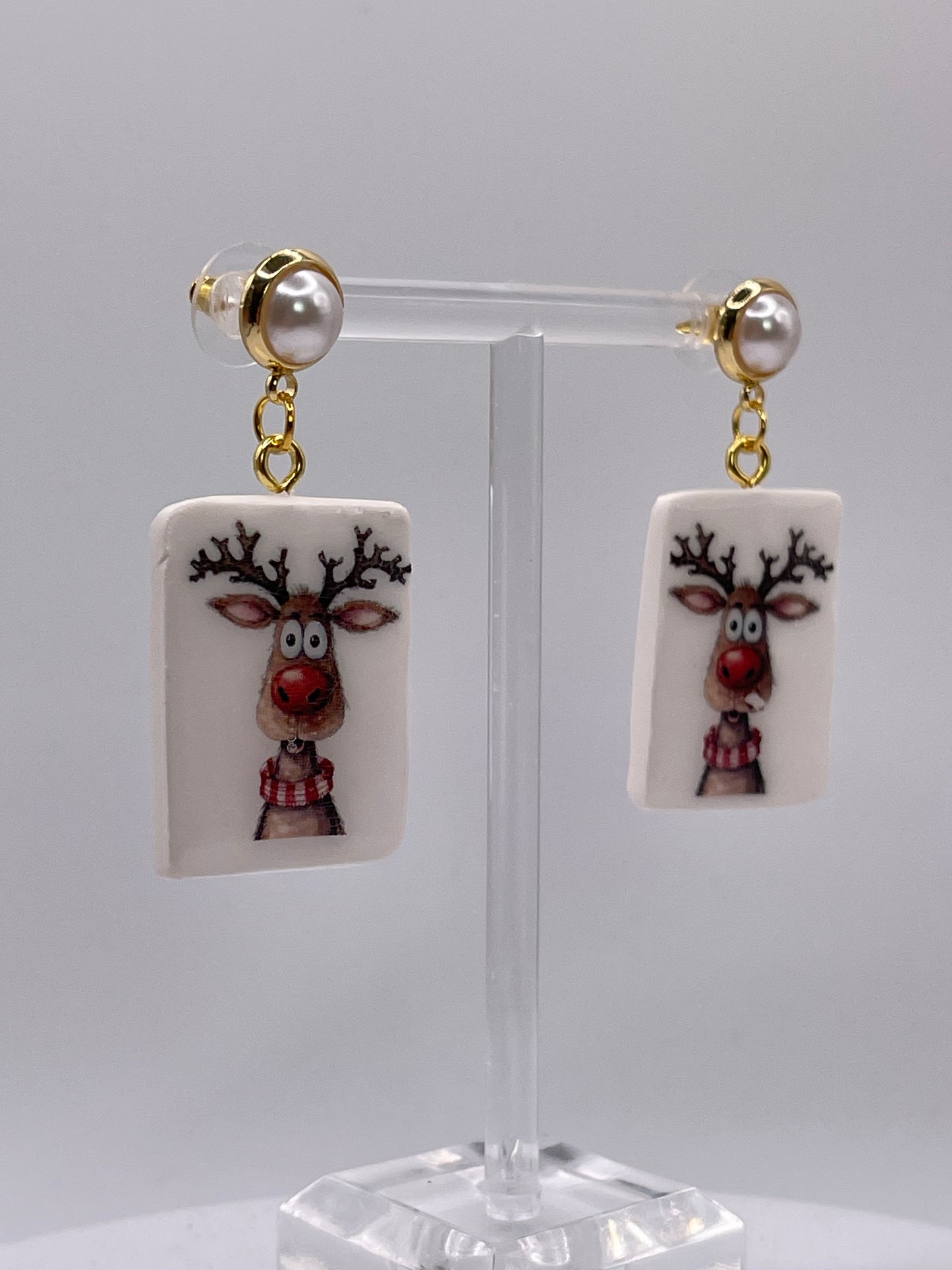 Reindeer Dangle Earrings 3
