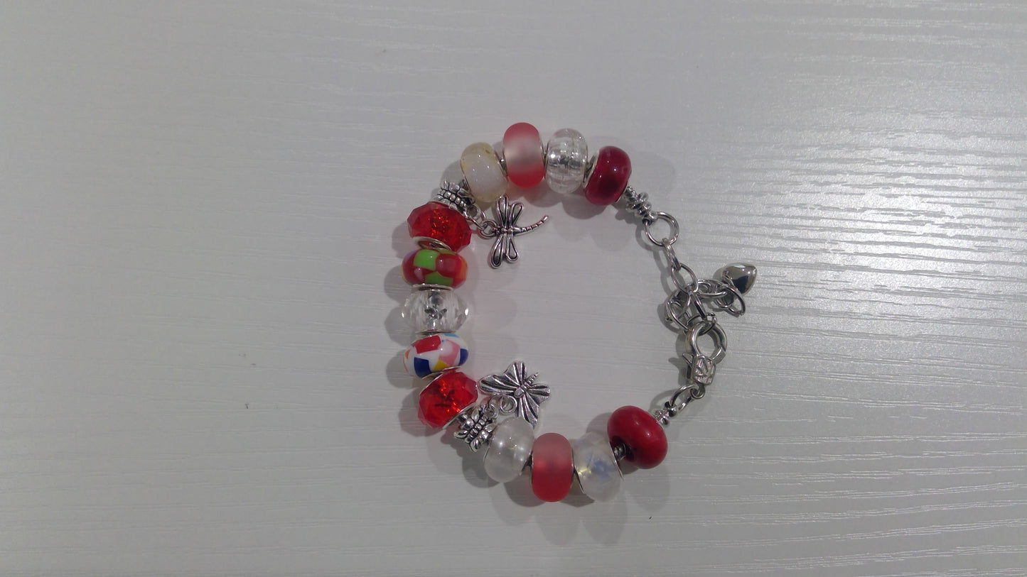 Beaded Charm Bracelet