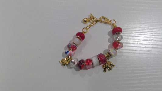 Beaded Charm Bracelet
