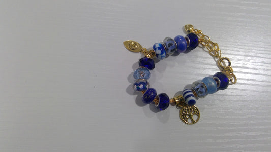 Beaded Charm Bracelet