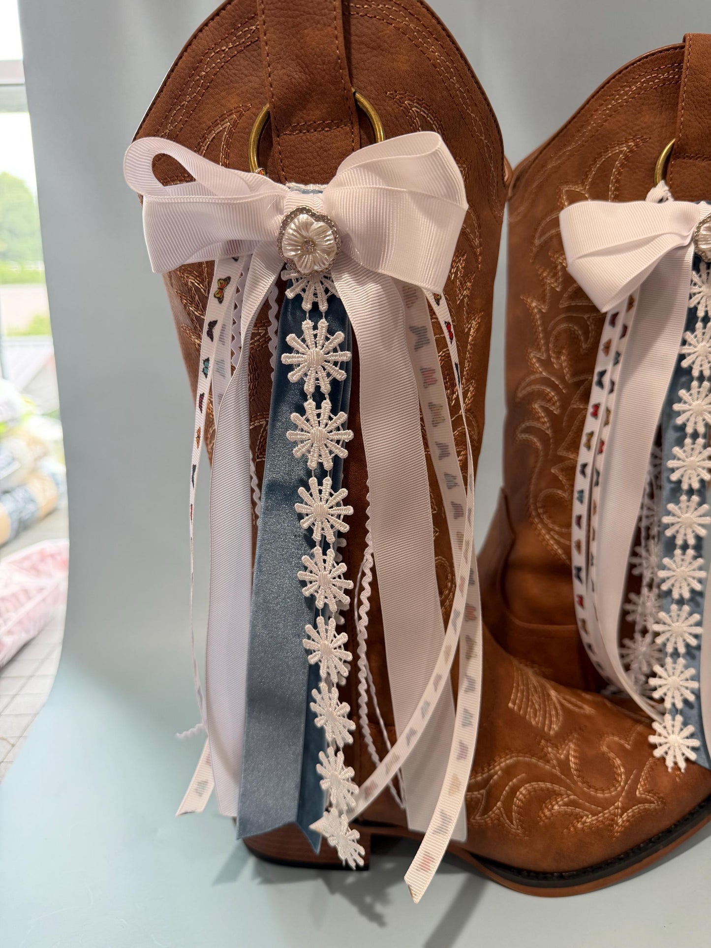 Boot Bows, Festival Concert Wear, Western Boot Accessory