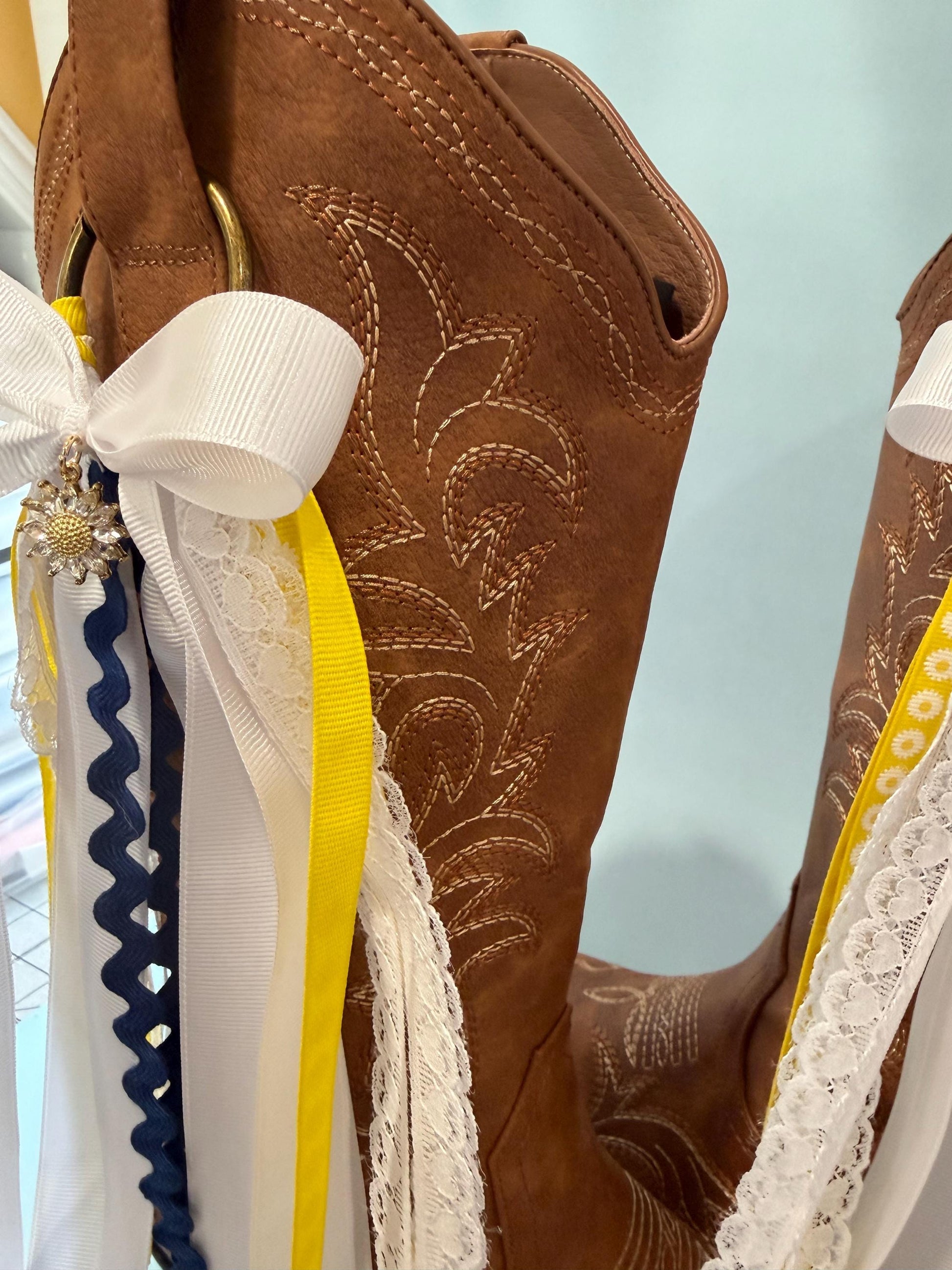Boot Bows, Festival Concert Wear, Western Boot Accessory