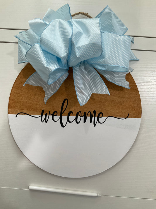 RESERVED Door Sign