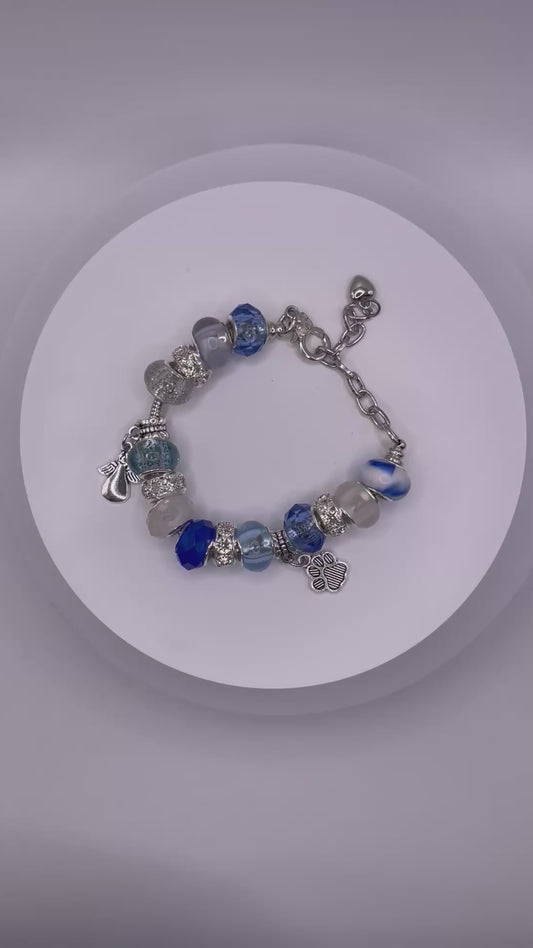 Beaded Charm Bracelet